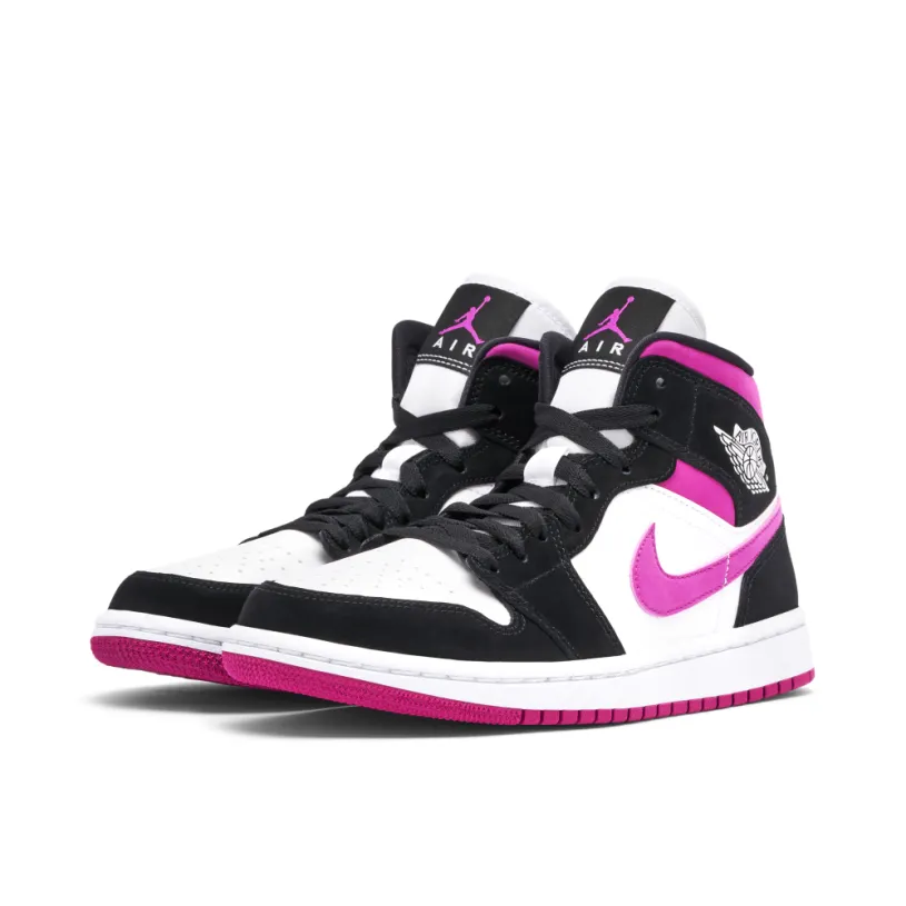 Air Jordan 1 Mid Magenta Womens 
