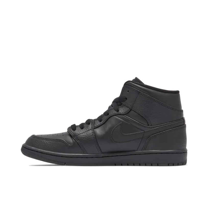 Air Jordan 1 Mid Triple Black