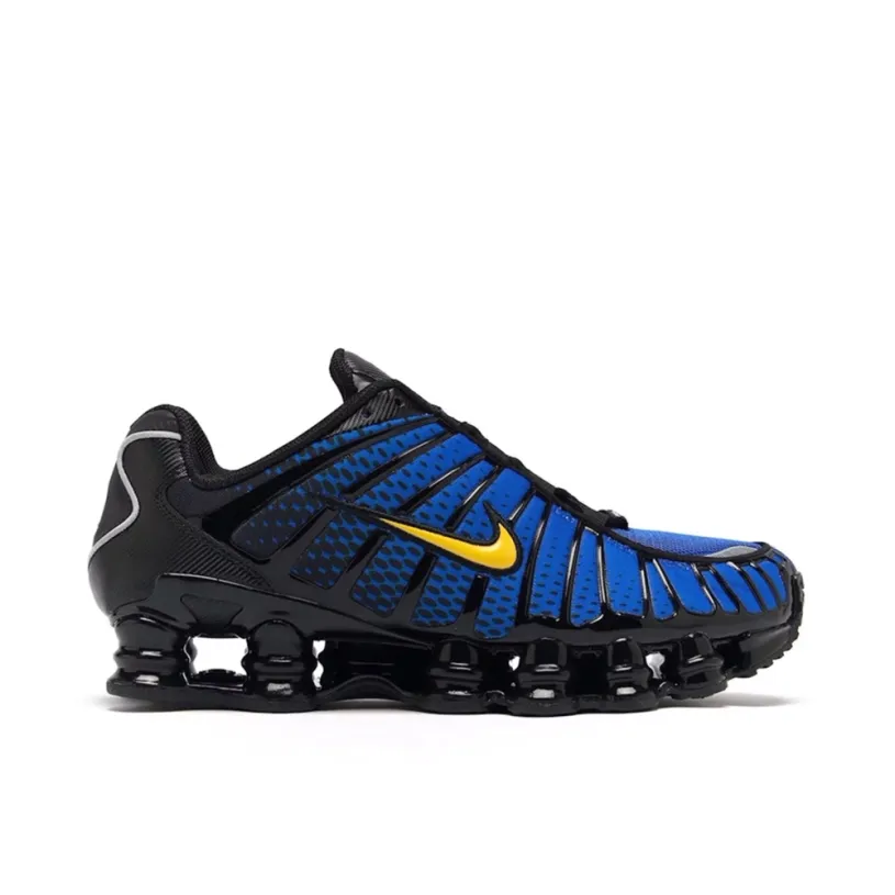 Nike Shox TL Black Lyon Blue Varsity Maize
