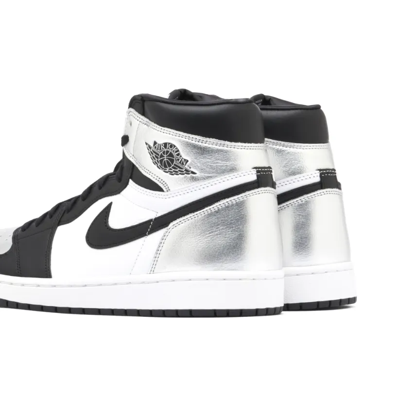 Air Jordan 1 Retro High Silver Toe Womens 