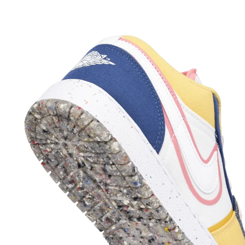 Air Jordan 1 Low Multi Canvas GS 