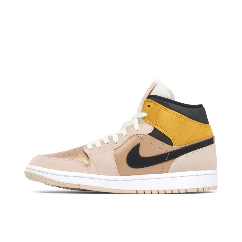 Air Jordan 1 Mid SE Particle Beige Womens