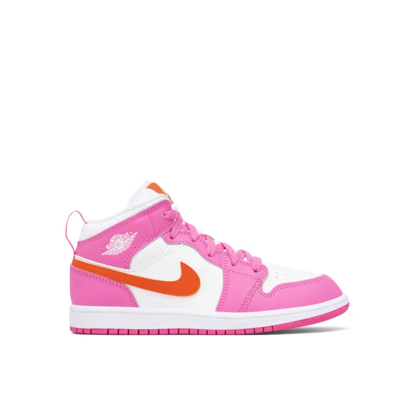 Air Jordan 1 Mid Pinksicle Orange PS