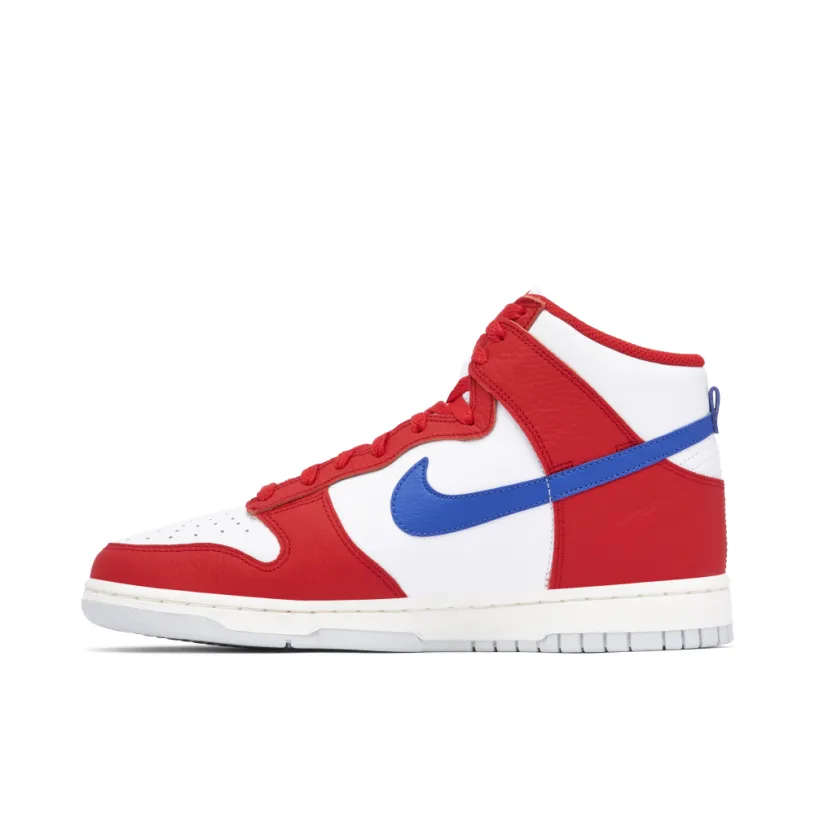 Nike Dunk High USA Red White Blue