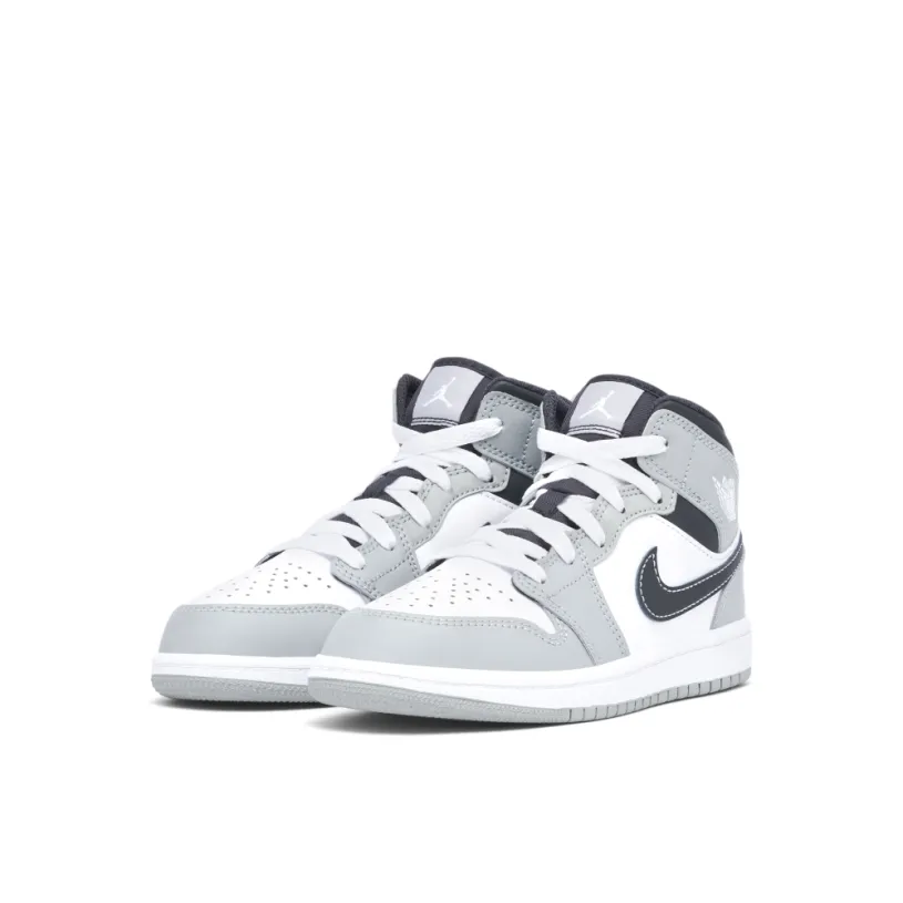 Air Jordan 1 Mid Light Smoke Grey PS (2022) 