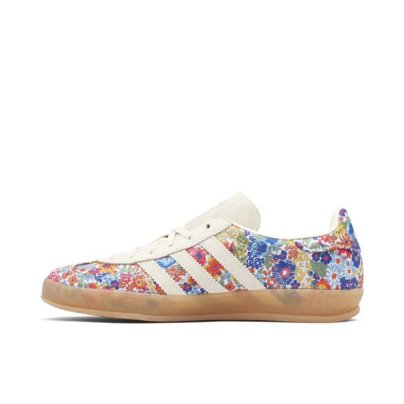 Adidas Gazelle Indoor Liberty London Floral Embroidery Womens