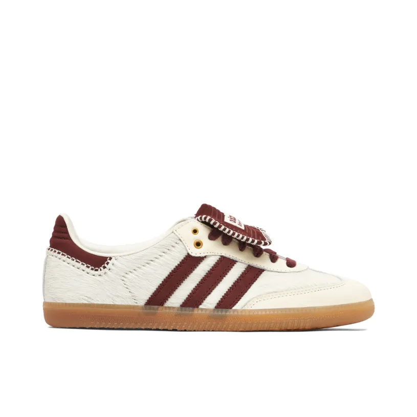 Adidas Samba x Wales Bonner White Burgundy