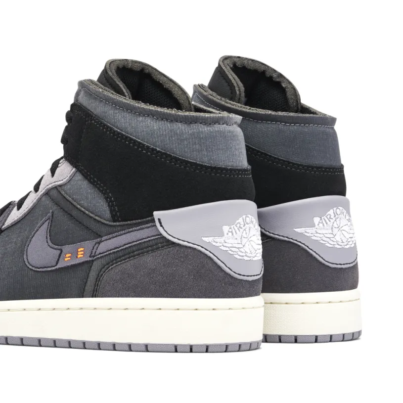 Air Jordan 1 Mid Inside Out Black 