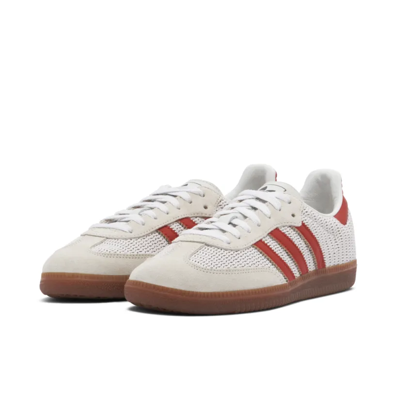 Adidas Samba OG Crystal White Preloved Red 