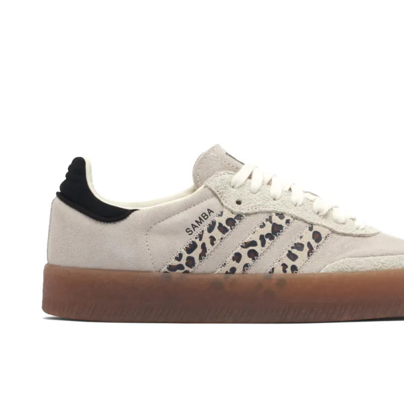 Adidas Sambae Leopard Off White Womens 