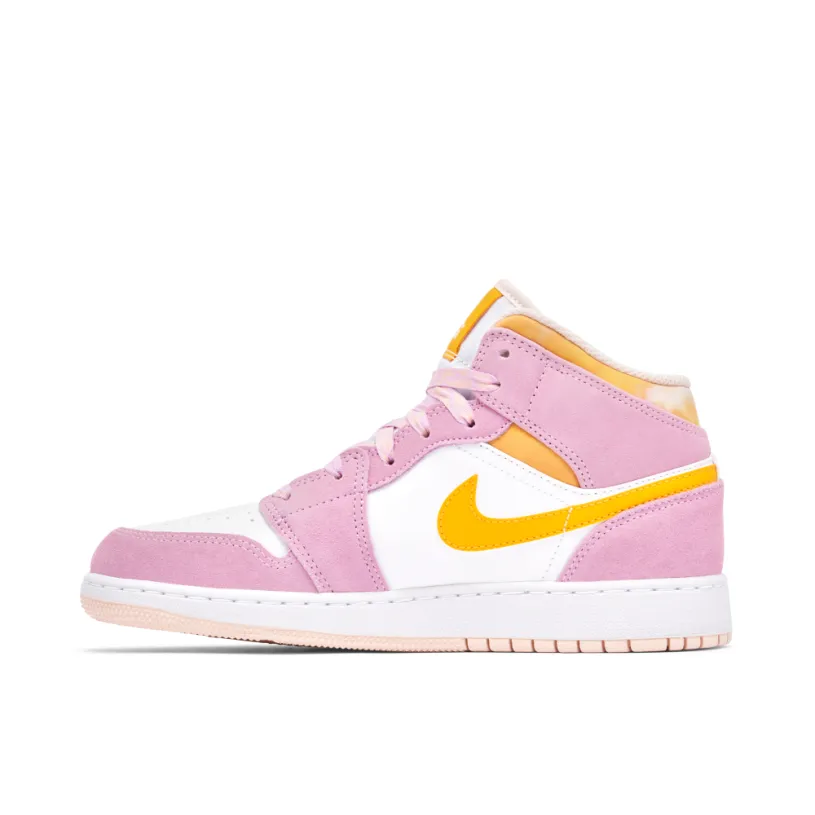 Air Jordan 1 Mid GS Arctic Pink