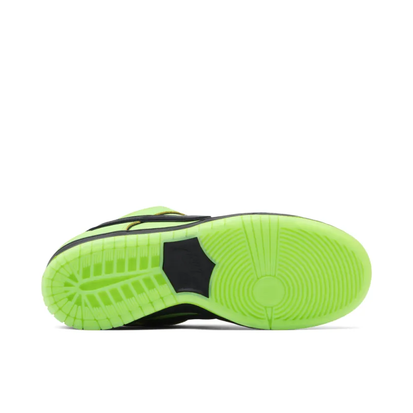 Nike SB Dunk Low x The Powerpuff Girls Buttercup 