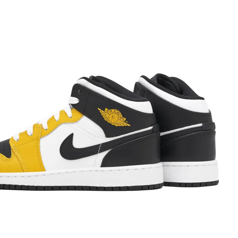 Air Jordan 1 Mid Yellow Ochre GS 