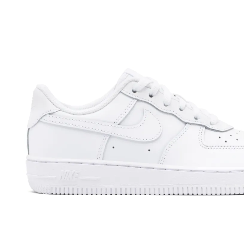 Nike Air Force 1 Low LE Triple White PS 