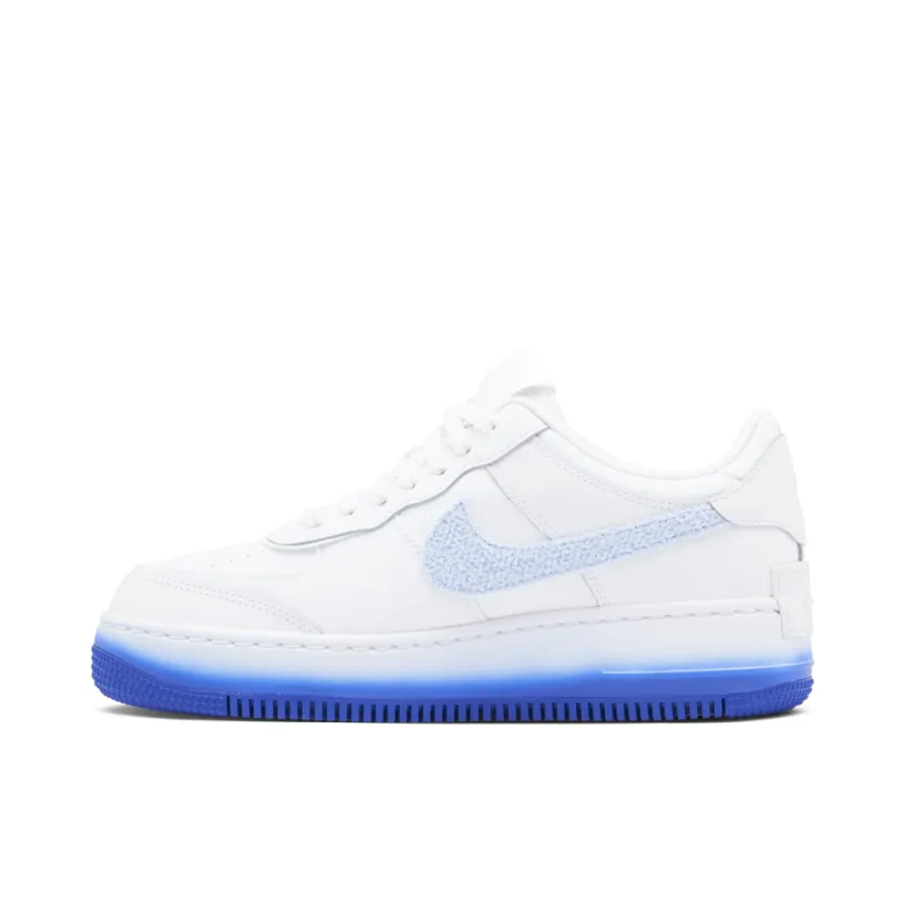 Nike Air Force 1 Shadow Chenille Swoosh Blue Tint Womens