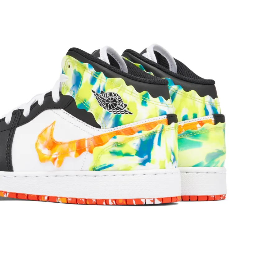 Air Jordan 1 Mid SE Drip GS 