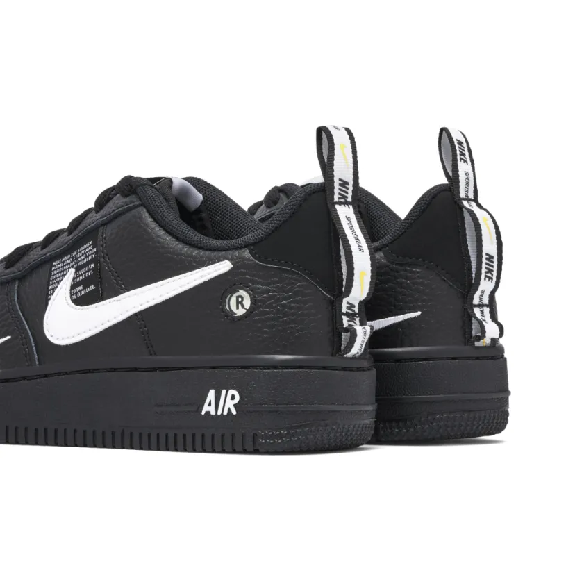 Nike Air Force 1 Utility Black White GS 