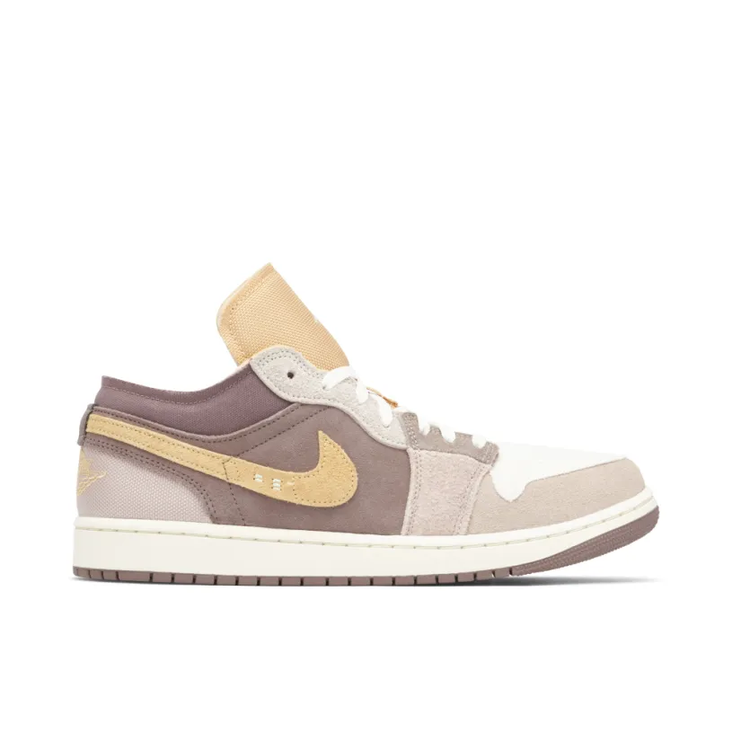 Air Jordan 1 Low Craft Inside Out Tan Brown