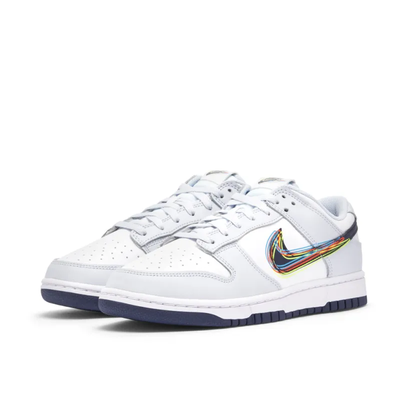 Nike Dunk Low 3D Swoosh Grey 