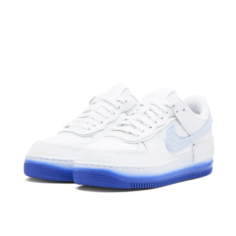 Nike Air Force 1 Shadow Chenille Swoosh Blue Tint Womens 