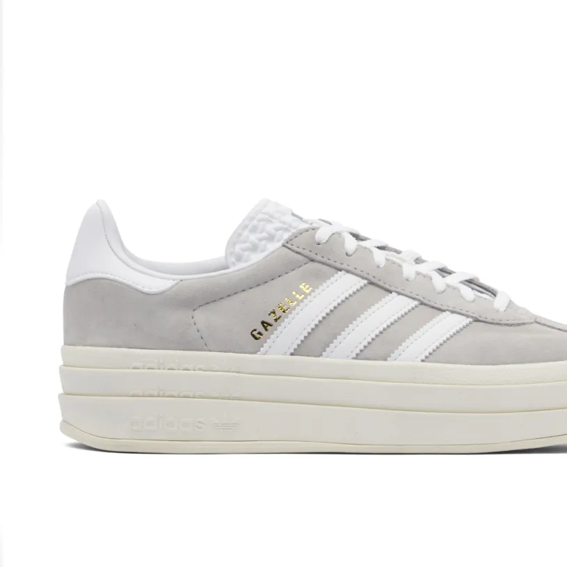 adidas Gazelle Bold Grey White Womens 