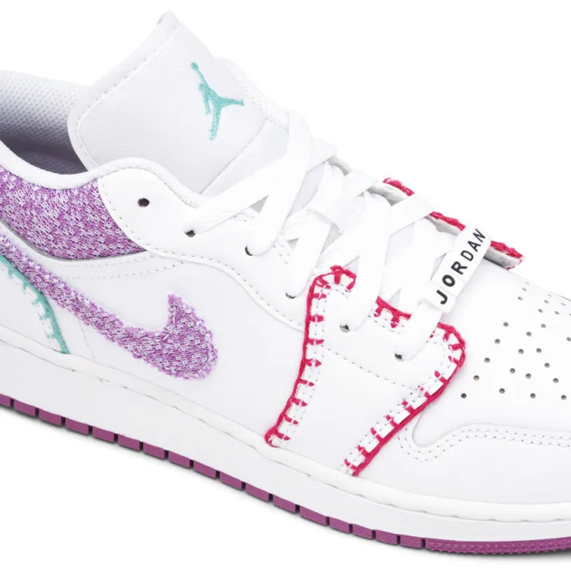 Air Jordan 1 Low SE Knit GS 