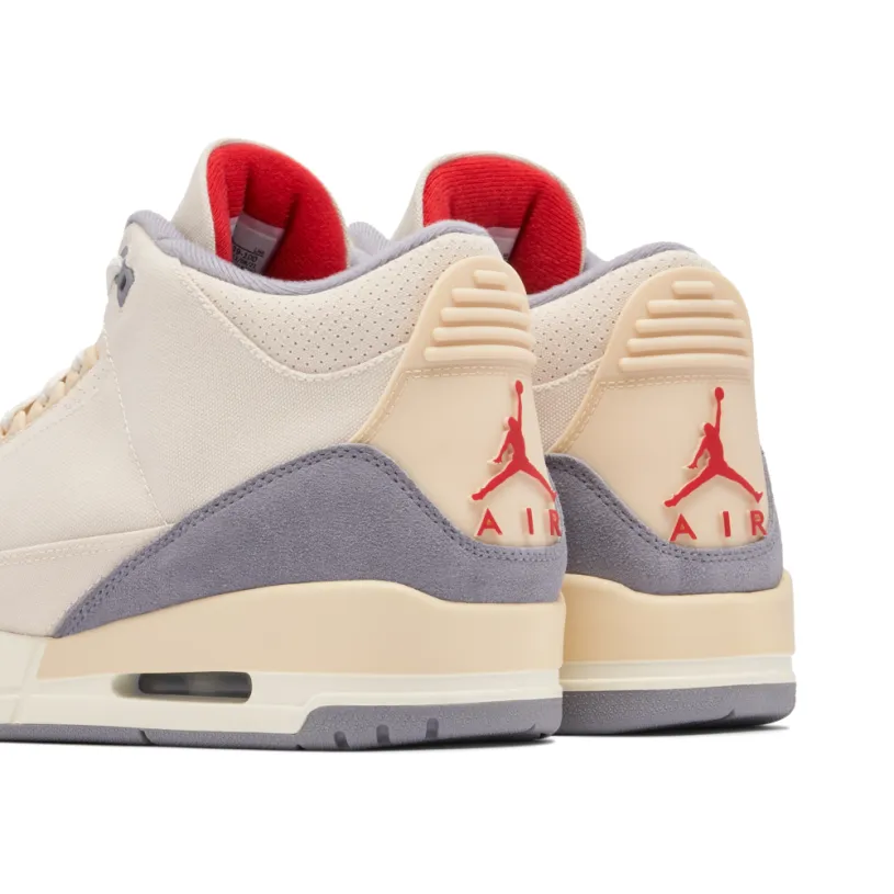 Air Jordan 3 Beige Canvas 