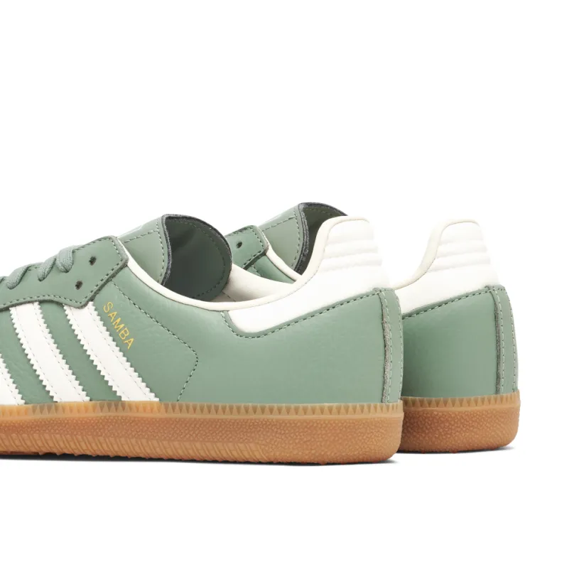 adidas Samba Green Chalk White Gum 