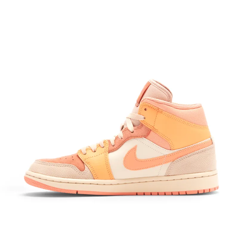 Air Jordan 1 Mid Apricot Womens