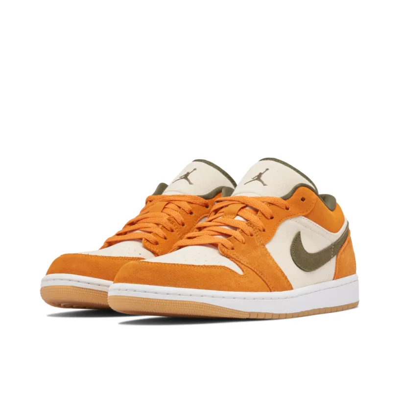 Air Jordan 1 Low Orange Olive 