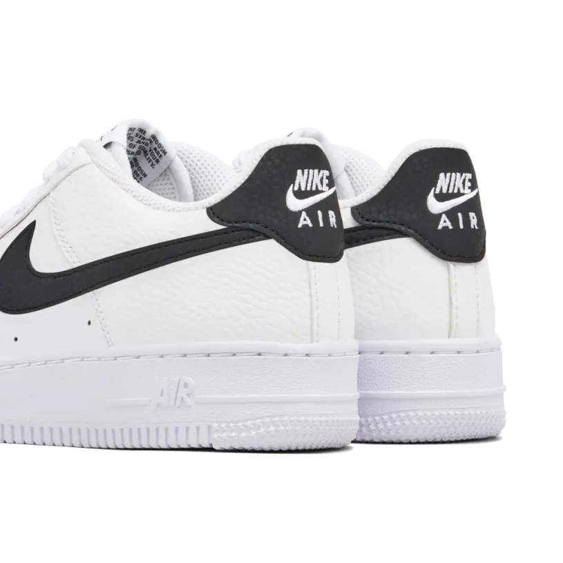 Nike Air Force 1 White Black GS 