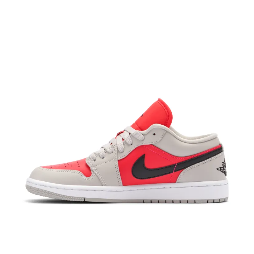 Air Jordan 1 Low Light Iron Red Womens