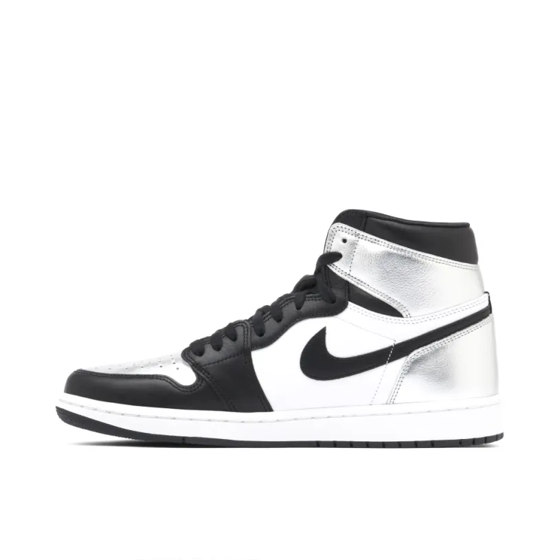 Air Jordan 1 Retro High Silver Toe Womens