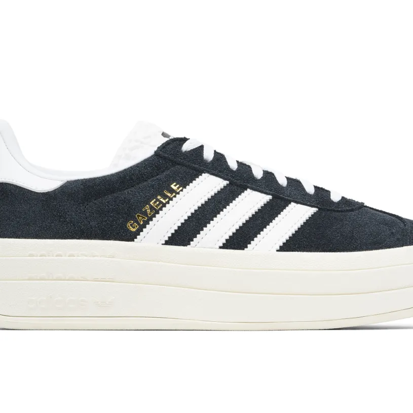 Adidas Gazelle Bold Black White Womens 