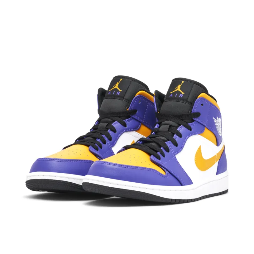 Air Jordan 1 Mid Lakers 