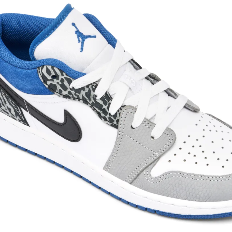 Air Jordan 1 Low SE True Blue GS 
