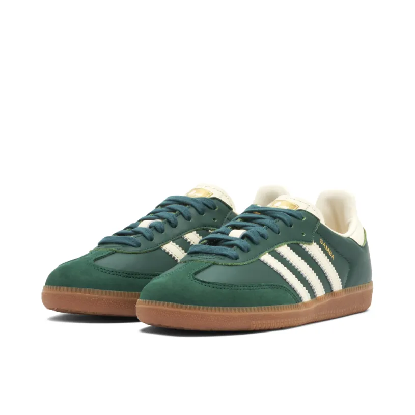 Adidas Samba OG Collegiate Green Cream White 