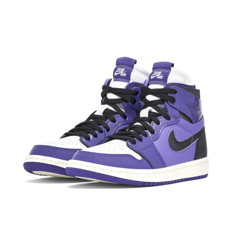 Air Jordan 1 Zoom CMFT Patent Purple Womens 