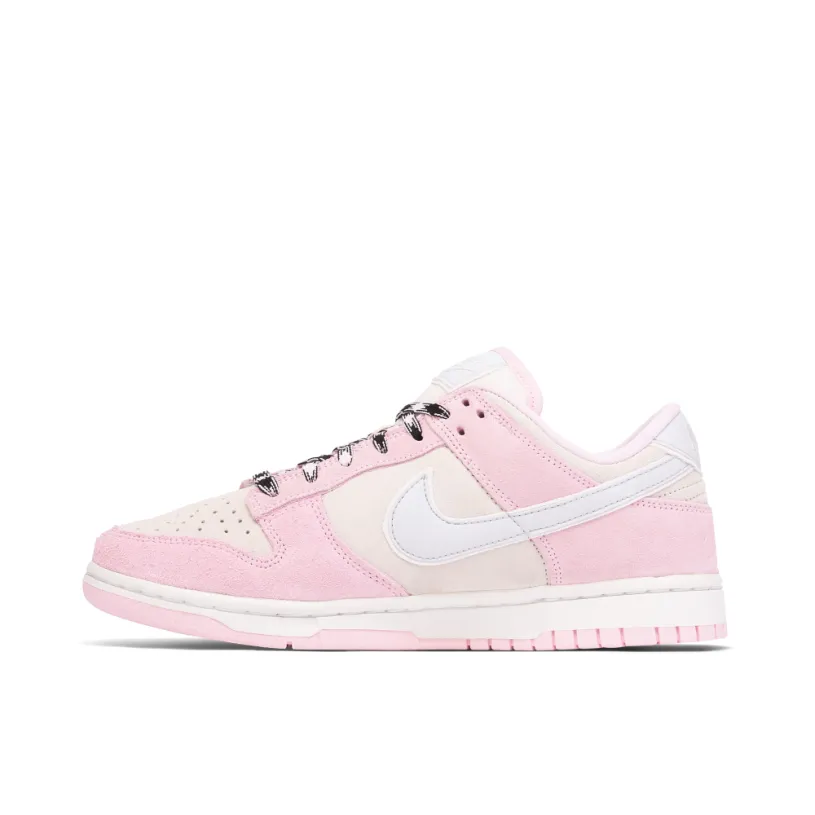Nike Dunk Low Pink Foam Suede Womens