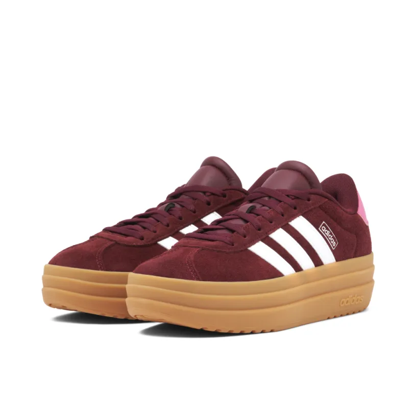 Adidas VL Court Bold Shadow Red Cloud White Pink Fusion GS 