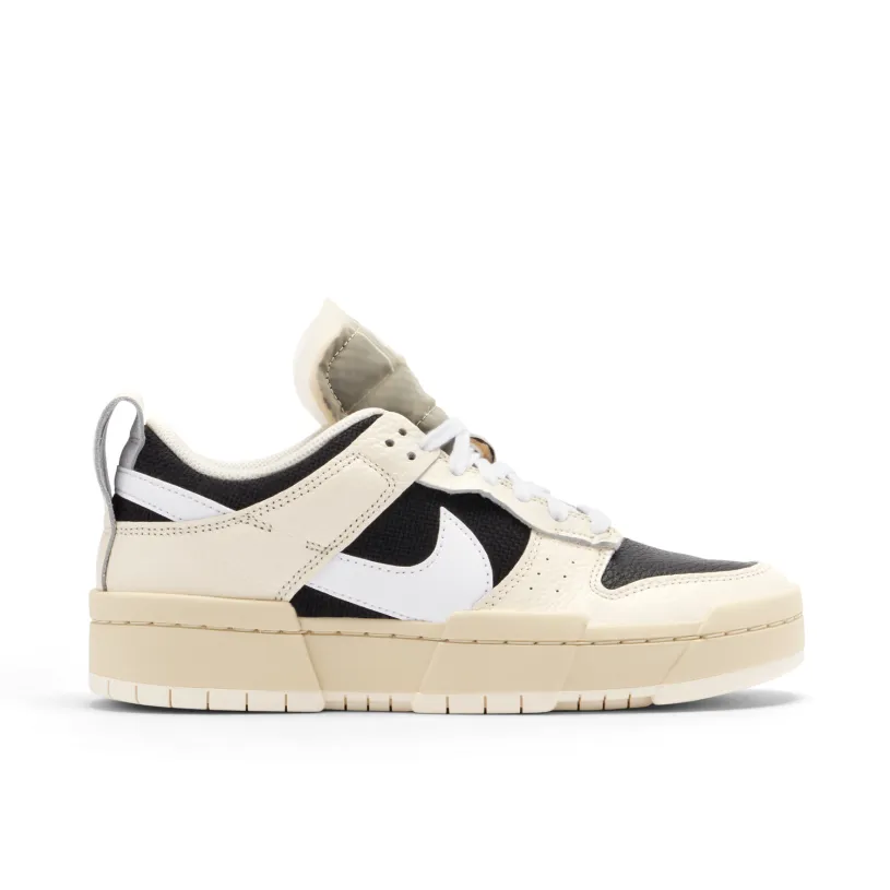 Nike Dunk Low Disrupt Ivory Black Womens