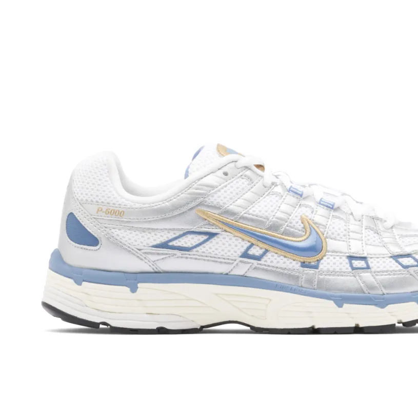 Nike P-6000 Metallic Silver Aegean Storm 