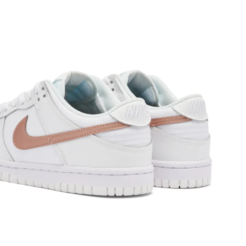 Nike Dunk Low GS White Bronze 