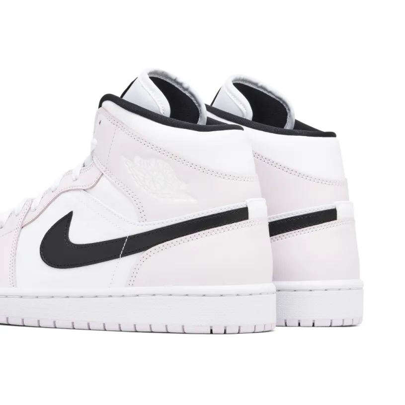 Air Jordan 1 Mid Barely Rose Womens 