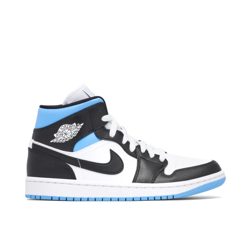 Air Jordan 1 Mid University Blue Womens