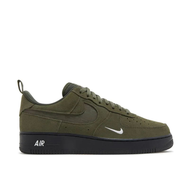 Nike Air Force 1 07 LV8 Reflective Swoosh Cargo Khaki