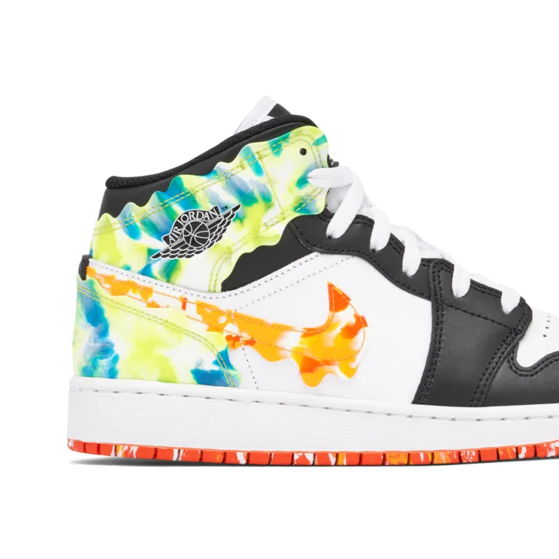 Air Jordan 1 Mid SE Drip GS 