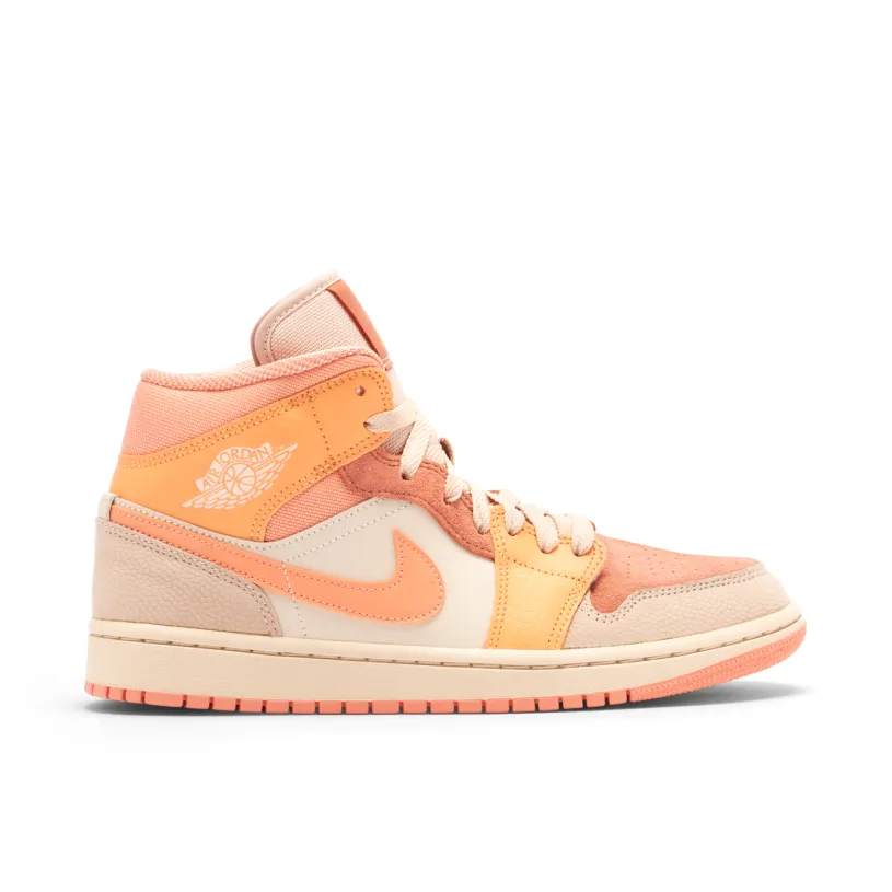 Air Jordan 1 Mid Apricot Womens