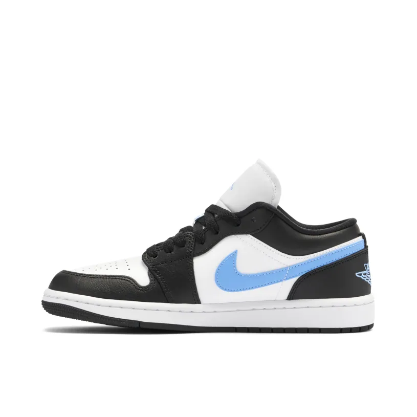 Air Jordan 1 Low Black University Blue Womens