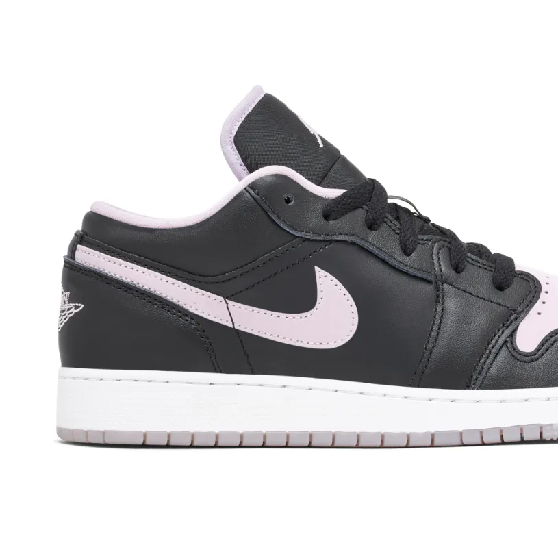 Air Jordan 1 Low SE Black Lilac GS 